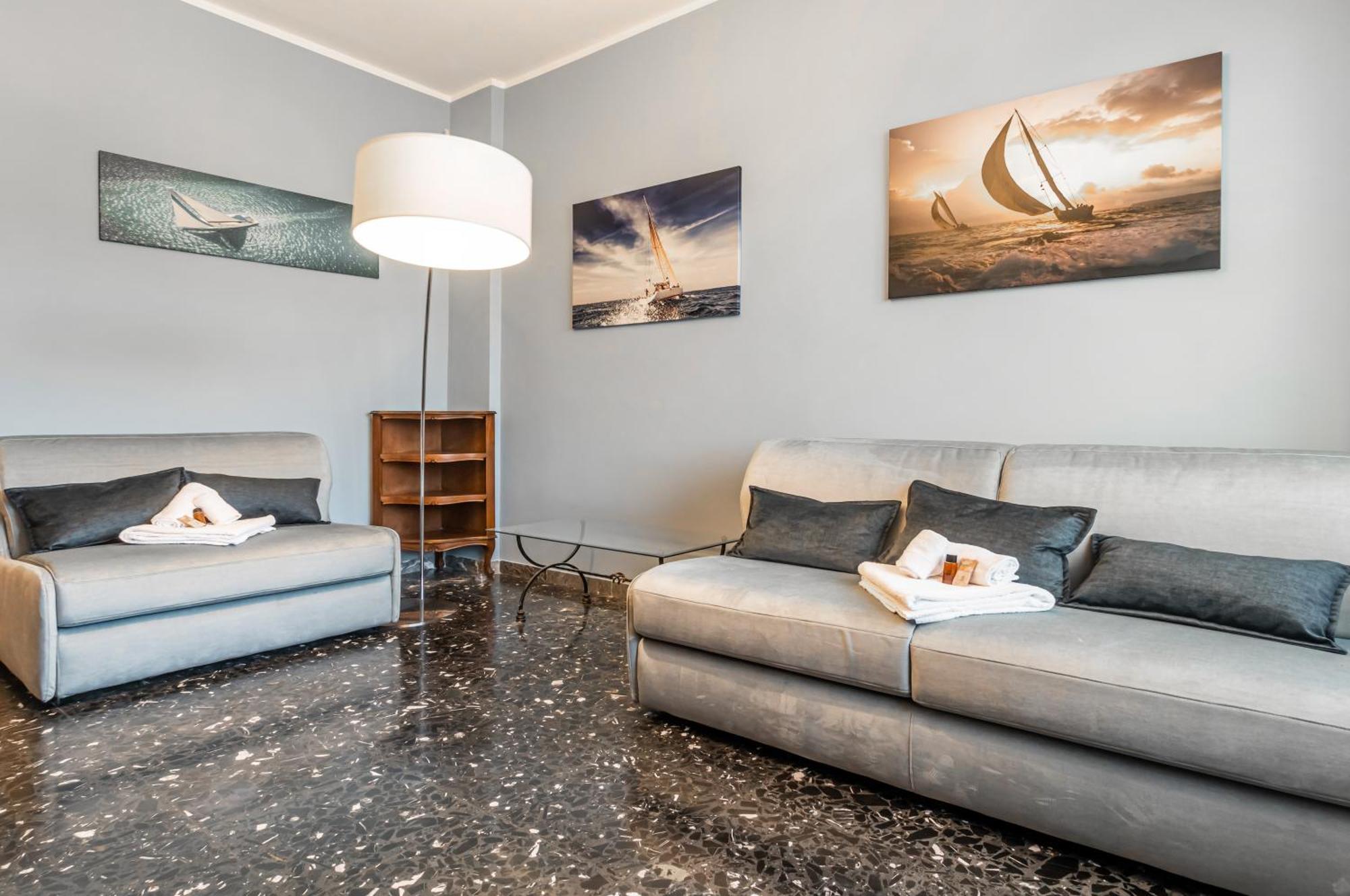 Sailing Ships Cozy Flat X5 With Balcony Apartment La Spezia Bagian luar foto